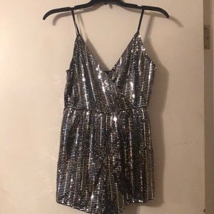 Sequin Romper